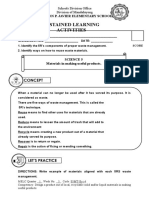 Sci Worksheet W5 Act 1