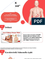 Demam Tifoid Oleh I Putu Oktayana (18700010) & Made Widiantara Giri (18700034)