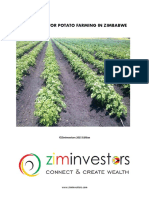 Guidelines For Potato Farming in Zimbabwe: ©ziminvestors 2015 Edition