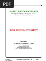 Download Best Value Chem Pvt Ltd Risk Assessment Report by ramani11 SN48787045 doc pdf
