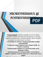 Tema 11 NEOKEYNESISM SI POSTKEYNESISMUL