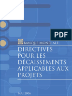 Directives Decaissements BM 2006 PDF