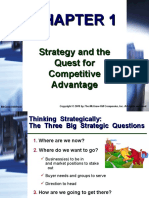 Strategy and The Quest For Competitive Advantage