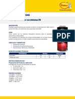 Endurecedor E40 PDF