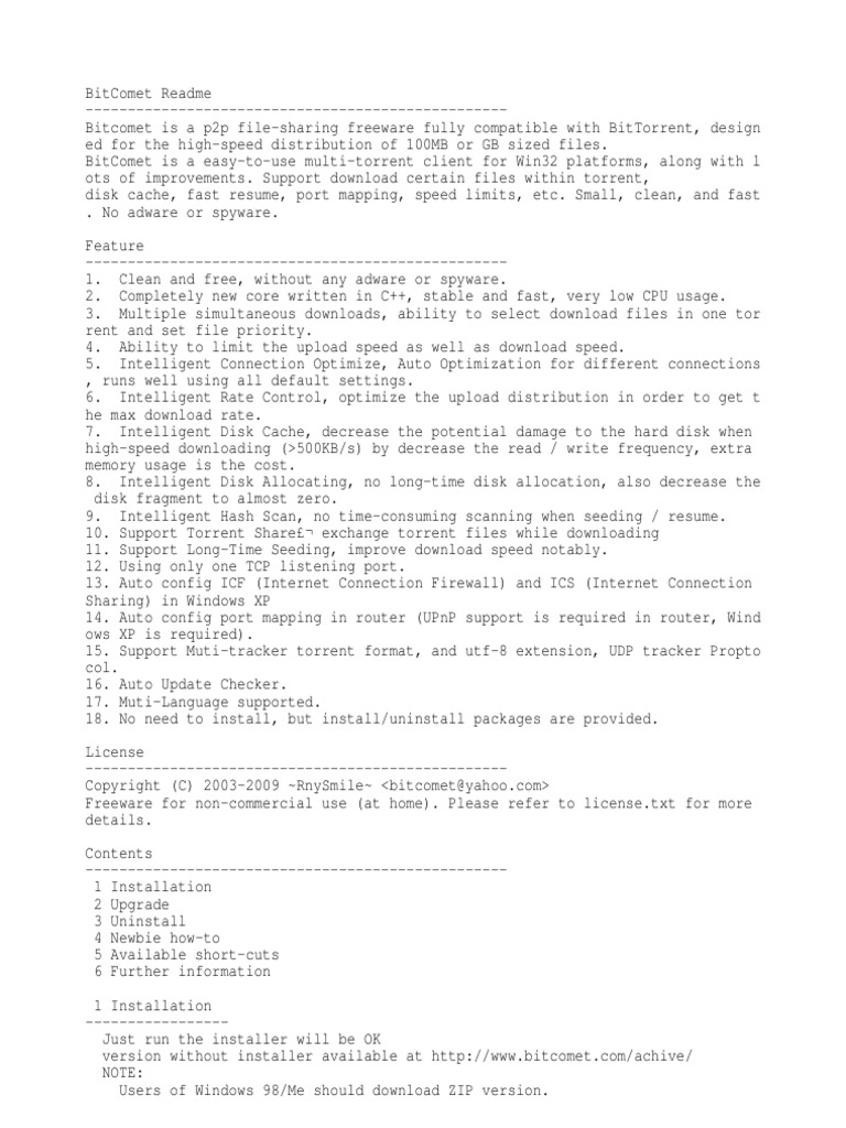 Read Me | PDF