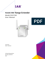 N300 Wif Range Extender: Model E X2700 User Manual