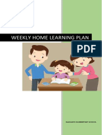 Weekly Home Learning Plan: Baluarte Elementary School