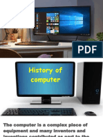 History of computer