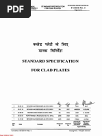 6-12-0015 - Standard Specification For Clad Plates.