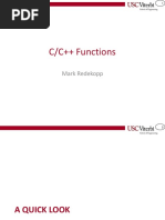 Unit4 Functions C++ PDF