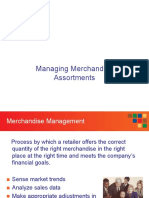 Managing merchandise assortments for maximum profit