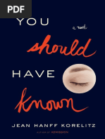 You Should Have Known by Jean Hanff Korelitz | PDF