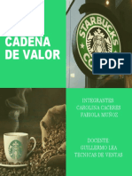 Cadena de Valor Starbucks