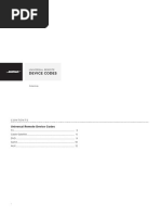 Universal Remote Control Code List | PDF | Infrared | Information And ...