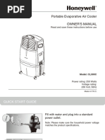 Honeywell Air Cooler CL30XC - Manual