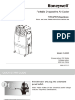 Honeywell Air Cooler CL30XC - Manual