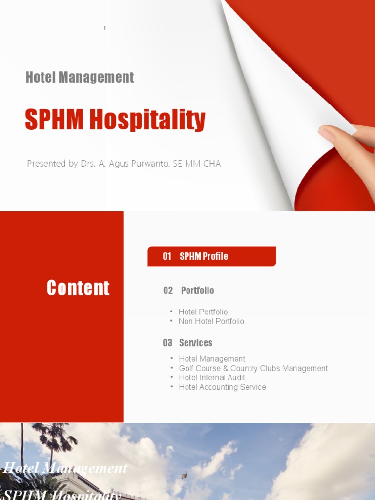portfolio hotel management sphm hospitality resort bali ssars 21 compilation report