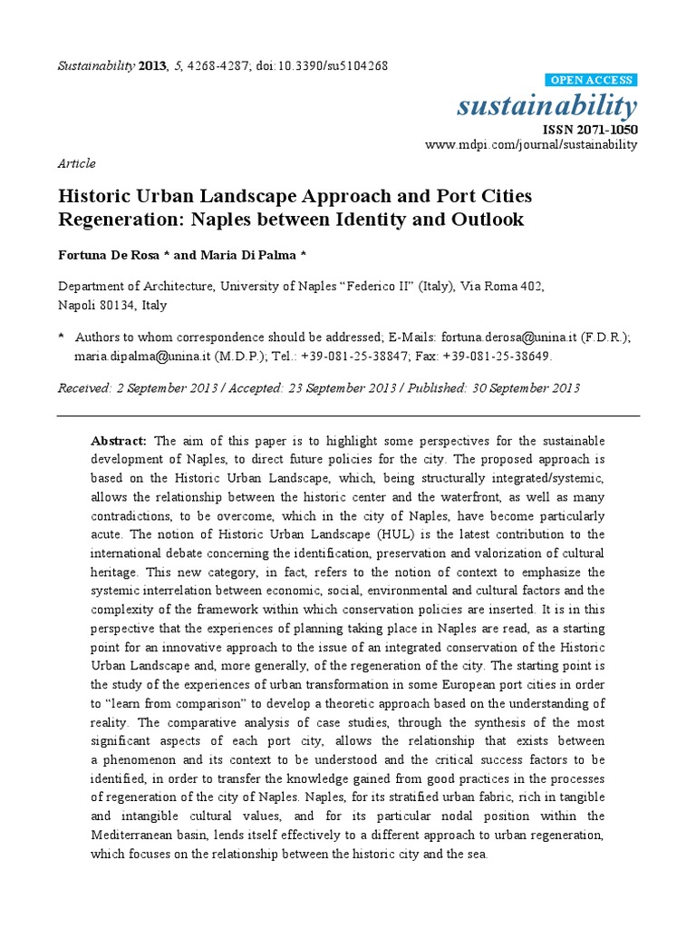 Sustainability 05 04268 PDF | PDF | Urban Renewal | Sustainability