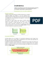 Aula 3 - Eletrodinâmica, Corrente Elétrica e Leis de Ohm