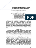 Spiny lobster recruitment to artificial habitats in water off St. Thomas, US Virgin Islands NJ Quinn BL Kojis G Chapam 1999