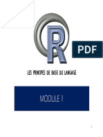 01 - R - Module 1 - Les Bases PDF