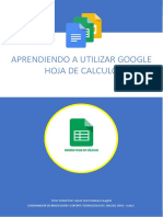 Manual Google Hoja de Calculo