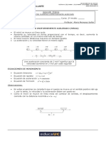 Guía 2°M MRUA PDF