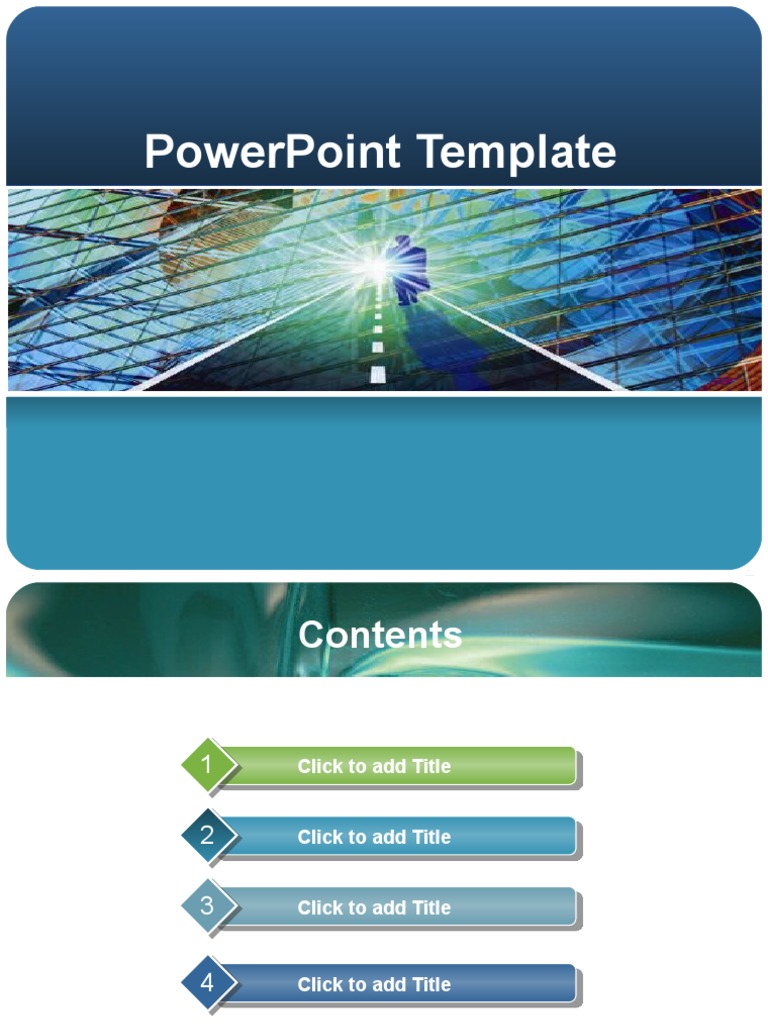 PowerPoint Template Guide | PDF | Software