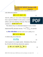 HD11 Damped - MDOF - Modal Analysis PDF