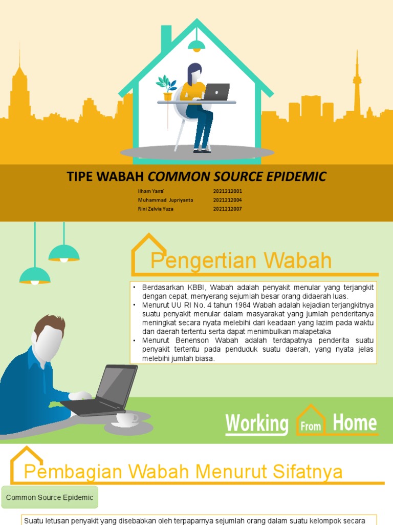 Tipe Wabah: Common Source Epidemic | PDF