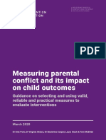 Measuring Parental Conflict Report