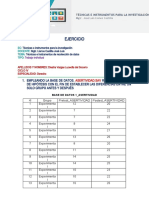 Actividad - Correlación de Spearman