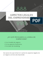 Aspectos Legales Del Emprendimiento