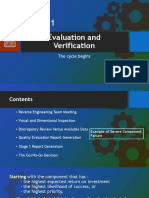 Stage 1 Evaluation and Verification