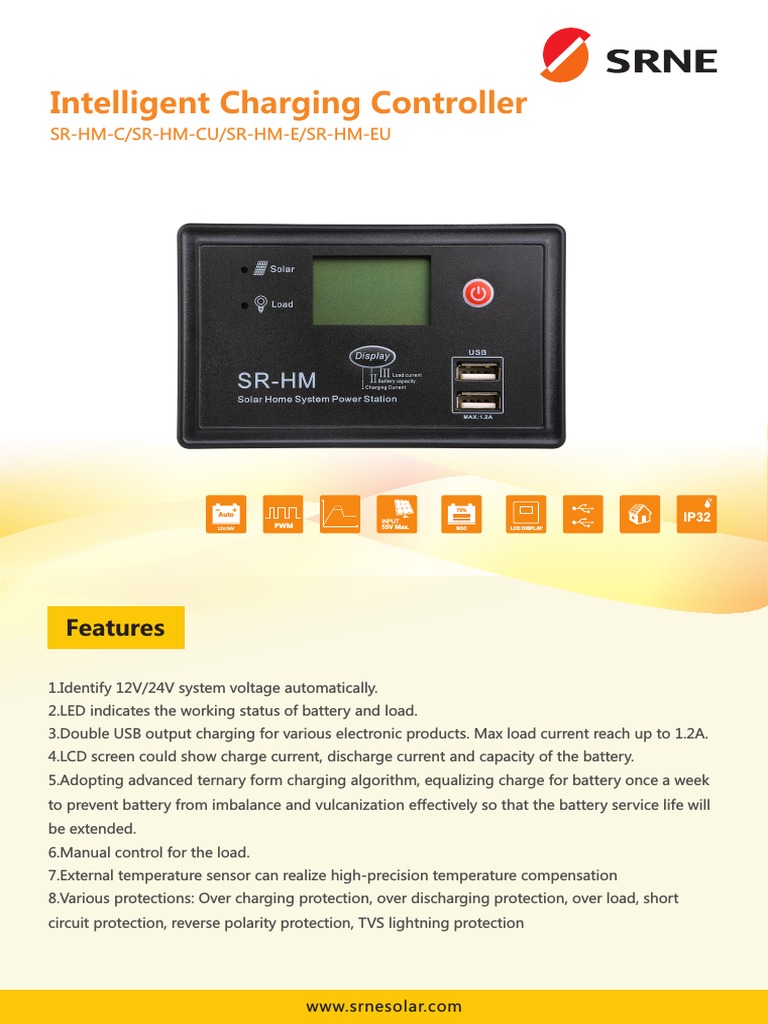 Intelligent Solar Charging Controller | PDF | Liquid Crystal Display ...