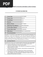 Course Handbook MTH231 - LinearAlgebra FA19