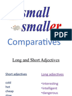 Comparatives Long and Short Adjectives Grammar Drills Grammar Guides Warmers Coolers - 91480
