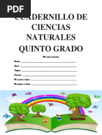CUADERNILLO DE CIENCIAS NATURALES Quinto