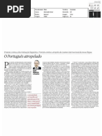 O Português atropelado - artigo jornal PÚBLICO, 14FEV2011