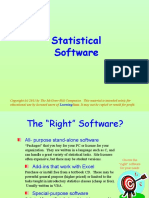 01-08 Statistics Software