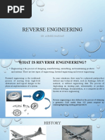 Reverse Engineering: Dr. Ahmed Bahgat