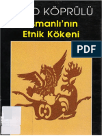 Fuad Köprülü. Osmanlı'nın Etnik Kökeni (1999) PDF