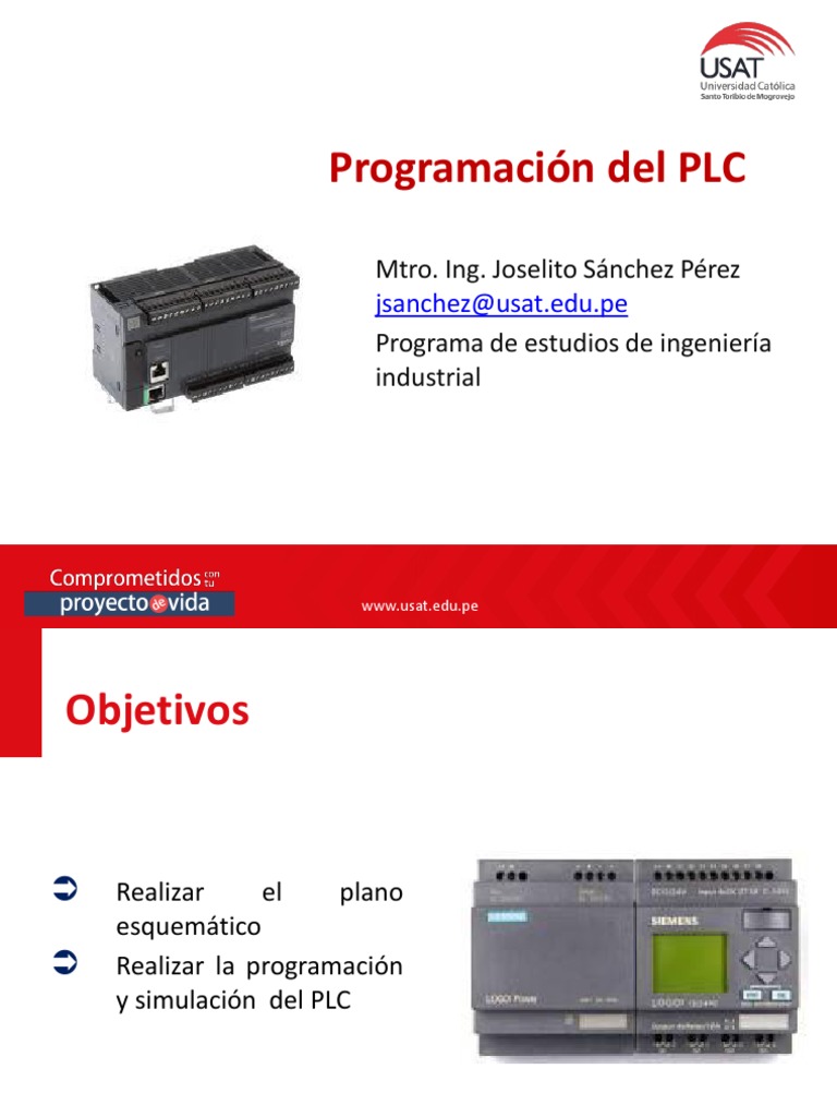 Programación y Simulación de PLCs | PDF | Controlador lógico ...