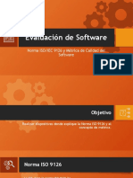 Norma ISOIEC 9126 y Métrica de Calidad Del Software