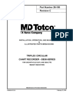 Installation and Operation Manual for Triplex Circular Chart Recorder