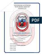 Diseño sistema agua potable y alcantarillado batería baños UAJMS