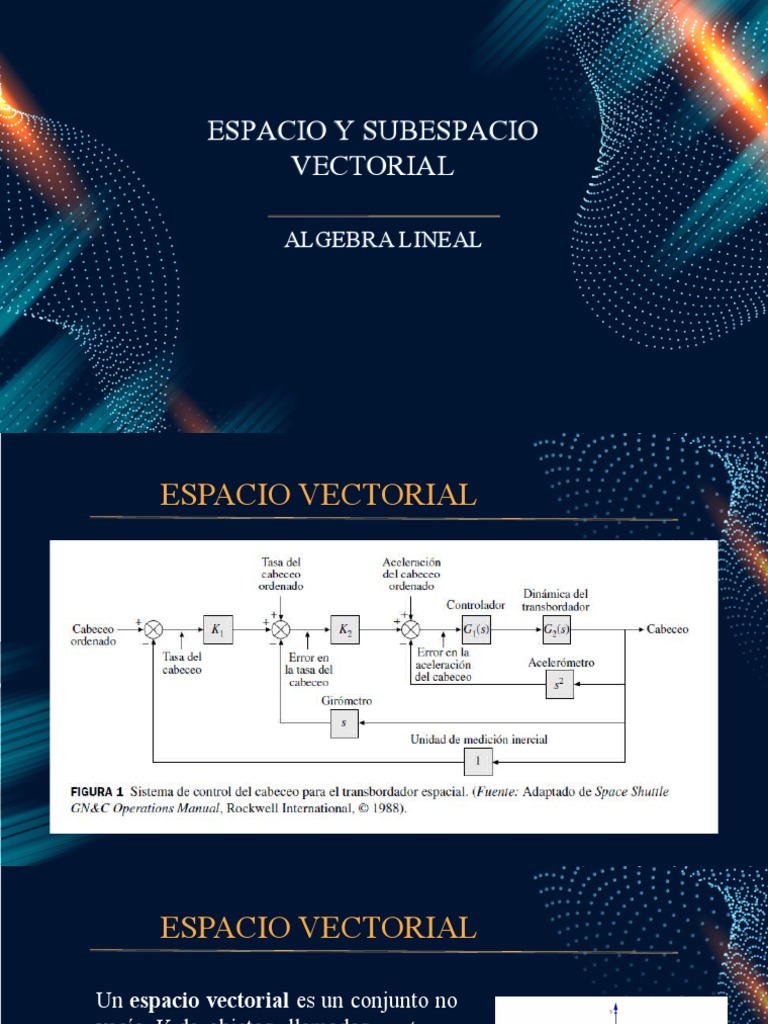 Espacio y Subespacio Vectorial PDF