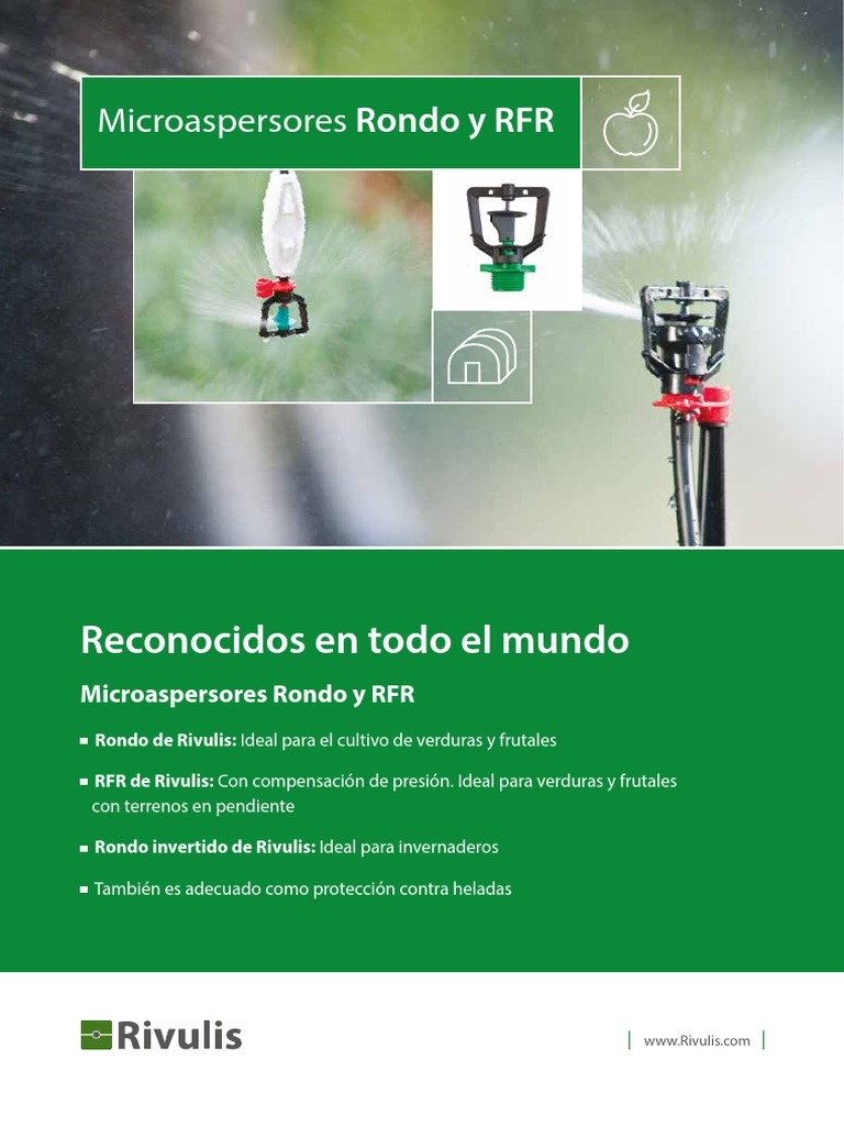 Rivulis Rondo-RFR Espanol Espana Metric 20191024 WEB | PDF | Azul | Verde