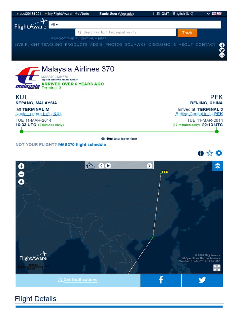 Mh2 Malaysia Airlines Flight Tracking And History – FRGLDS