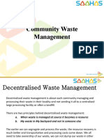 Managing Waste As A Community
